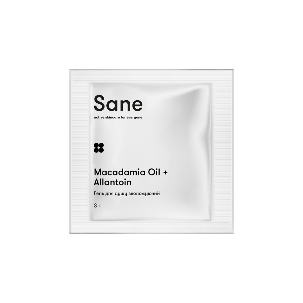 Миниатюра Гель для душа увлажняющий Sane