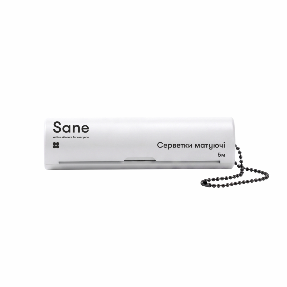 Салфетки для лица матирующие компактные Sane